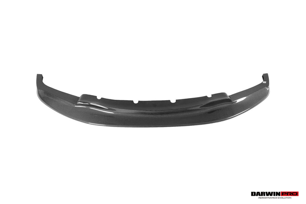 DarwinPRO 2013-2019 BMW 3 Series F30 F35 M-Tech GV Style Carbon Fiber Front Lip With Caps - DarwinPRO Aerodynamics