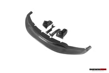 Load image into Gallery viewer, DarwinPRO 2013-2019 BMW 3 Series F30 F35 M-Tech GV Style Carbon Fiber Front Lip With Caps - DarwinPRO Aerodynamics