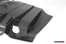 Load image into Gallery viewer, 2013-2019 BMW 3 Series F30 F35 M-Tech GV Carbon Fiber Rear Lip with Diffuser &amp; Caps - DarwinPRO Aerodynamics