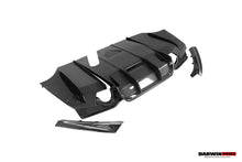 Load image into Gallery viewer, 2013-2019 BMW 3 Series F30 F35 M-Tech GV Carbon Fiber Rear Lip with Diffuser &amp; Caps - DarwinPRO Aerodynamics