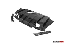 Load image into Gallery viewer, 2013-2019 BMW 3 Series F30 F35 M-Tech GV Carbon Fiber Rear Lip with Diffuser &amp; Caps - DarwinPRO Aerodynamics