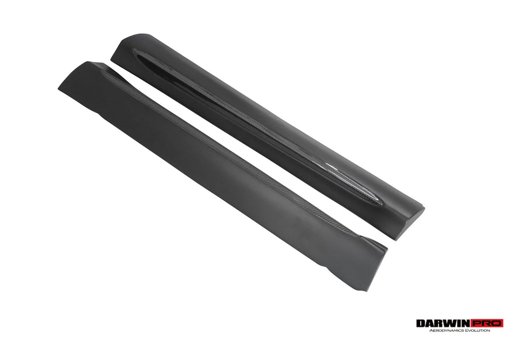 2016-2020 Smart Fortwo 453 BKSS Style Partial Carbon Fiber Side Skirts
