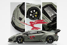 Load image into Gallery viewer, Limited Edition 1:64 Scale Diecast Lamborghini Huracan Wide Body Model | Darwinpro BKSSII Carbon Fiber Kit