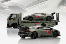 Load image into Gallery viewer, Limited Edition 1:64 Scale Diecast Lamborghini Huracan Wide Body Model | Darwinpro BKSSII Carbon Fiber Kit