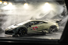 Load image into Gallery viewer, Limited Edition 1:64 Scale Diecast Lamborghini Huracan Wide Body Model | Darwinpro BKSSII Carbon Fiber Kit