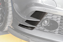 Load image into Gallery viewer, 2013-2018 Audi RS6 Avant BS Style Carbon Fiber Front Bumper Caps - Carbonado