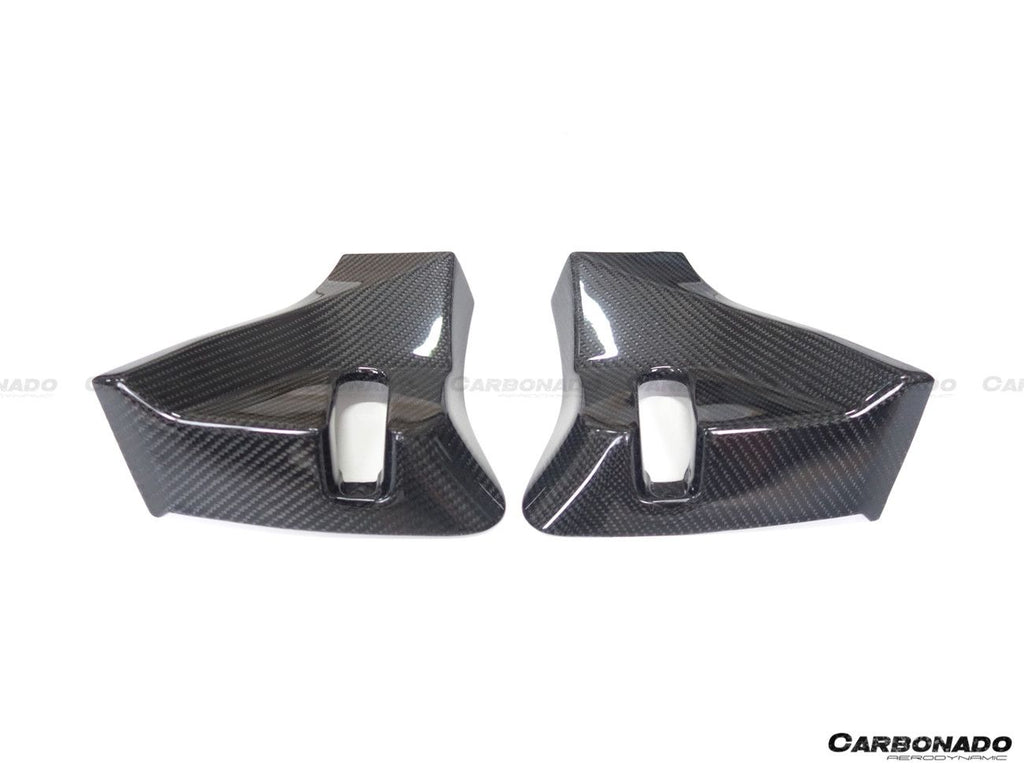 2011-2016 Lamborghini Aventador LP700 Coupe/Roadster OEM Style Carbon Fiber Door Lock Replace - Carbonado Aero