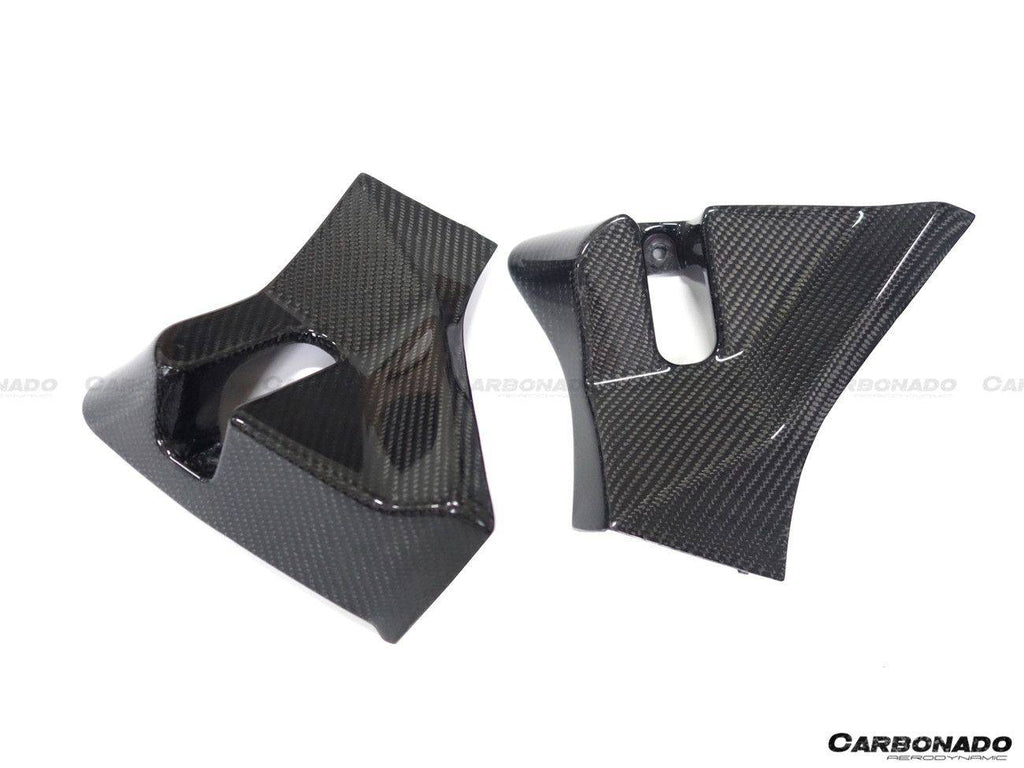 2011-2016 Lamborghini Aventador LP700 Coupe/Roadster OEM Style Carbon Fiber Door Lock Replace - Carbonado Aero