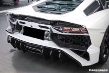 Load image into Gallery viewer, 2011-2016 Lamborghini Aventador LP700 Coupe &amp; Roadster SV Style Rear Bumper - Carbonado