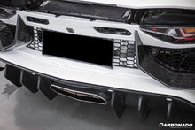 Load image into Gallery viewer, 2011-2016 Lamborghini Aventador LP700 Coupe &amp; Roadster SV Style Rear Bumper - Carbonado