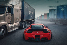 Load image into Gallery viewer, 2010-2015 Ferrari 458 Coupe Only DE Style Rear Trunk Spoiler - Carbonado Aero