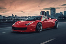 Load image into Gallery viewer, 2010-2015 Ferrari 458 Coupe &amp; Spider DE Style Front Bumper with Lip - Carbonado
