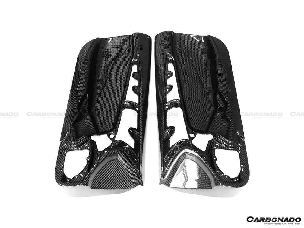 2011-2016 Lamborghini Aventador LP700 LP740 Coupe/Roadster Carbon Fiber Inner Door Replace - Carbonado Aero