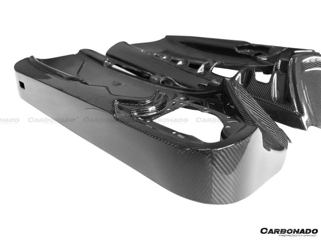 2011-2016 Lamborghini Aventador LP700 LP740 Coupe/Roadster Carbon Fiber Inner Door Replace - Carbonado Aero