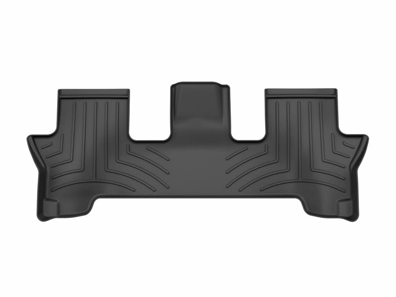 WeatherTech 24-26 Hyundai Santa Fe 2nd Row Rear FloorLiner HP - Black