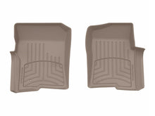 Load image into Gallery viewer, WeatherTech 05-08 Ford F-150 1st Row Front FloorLiner HP - Tan