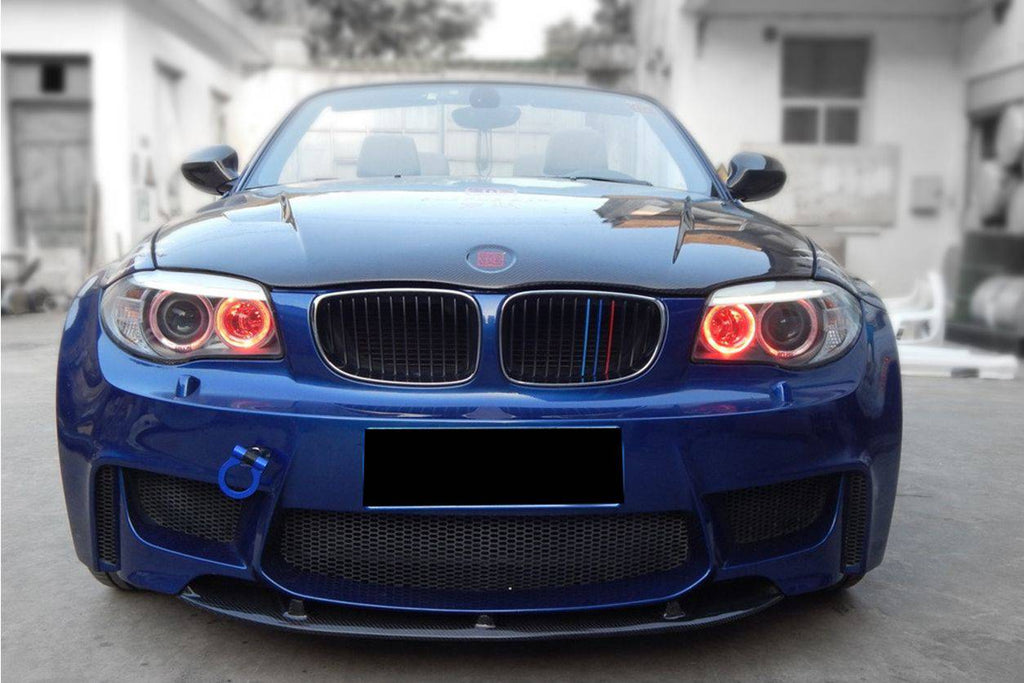 2008-2013 BMW E82 E88 1Series 1M Style Front Bumper - Carbonado