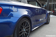 Load image into Gallery viewer, 2008-2013 BMW E82 E88 1 Series RZ Style Side Skirts - Carbonado