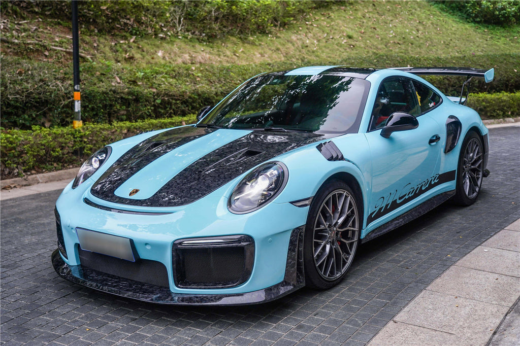 2013-2019 Porsche 991 Carrera    Targa S    4   4s GT2RS Style Carbon Fiber Hood