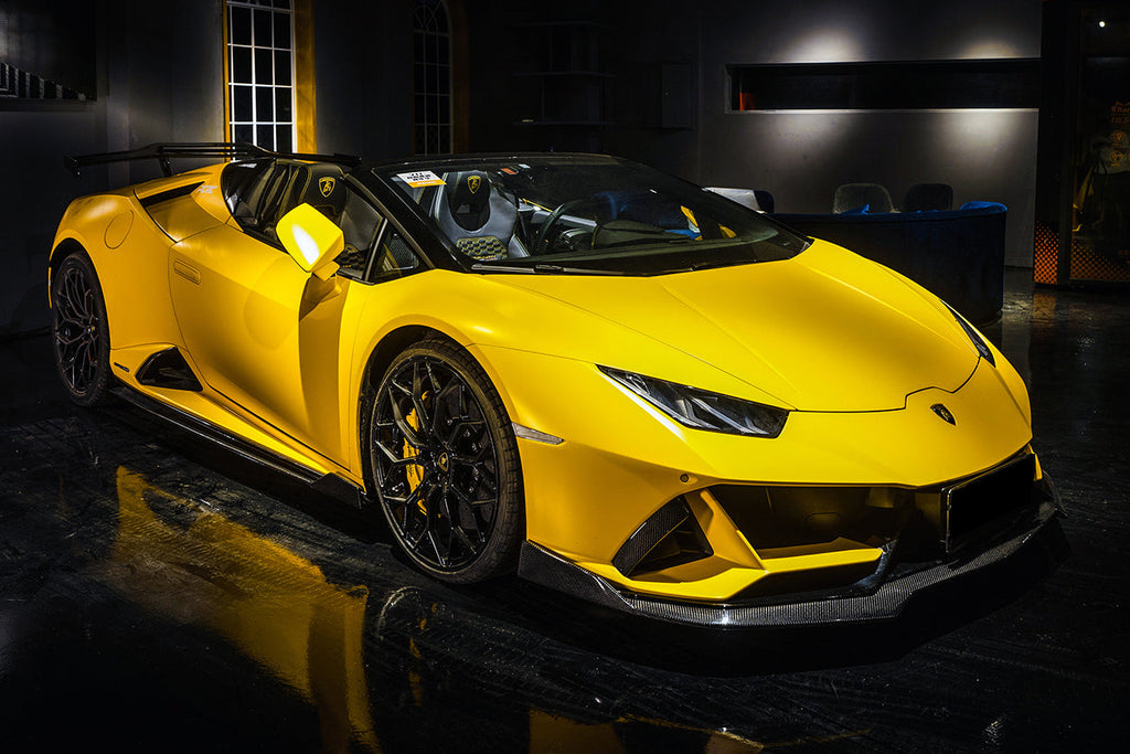 2019-2023 Lamborghini Huracan EVO 4WD OD Style Dry Carbon Front Lip - DarwinPRO Aerodynamics