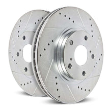 Load image into Gallery viewer, Power Stop 20-26 Chrysler Pacifica Front Drilled &amp; Slotted Rotor - Pair
