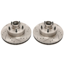 Load image into Gallery viewer, Power Stop 1990 Chevrolet Caprice Front Evolution Drilled &amp; Slotted Rotors - Pair