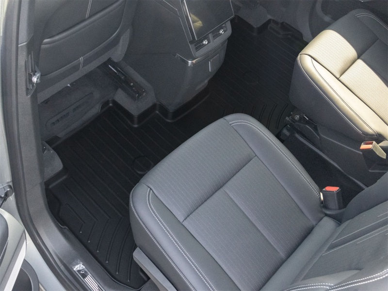 WeatherTech 2026 Cadillac Vistiq 2nd & 3rd Row Rear FloorLiner - Black
