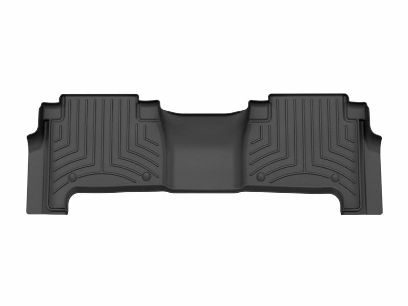 WeatherTech 19-24 Infiniti QX80 2nd Row Rear FloorLiner HP - Black