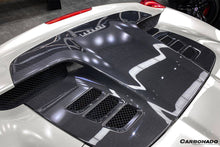 Load image into Gallery viewer, 2010-2015 Ferrari 458 Spyder Style Double Carbon Fiber Engien Hood Trunk - Carbonado Aero