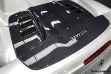 Load image into Gallery viewer, 2010-2015 Ferrari 458 Spyder Style Double Carbon Fiber Engien Hood Trunk - Carbonado Aero