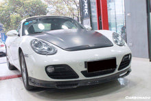 Load image into Gallery viewer, 2009-2012 Porsche Cayman 987 EM Style Carbon Fiber Front Lip - Carbonado
