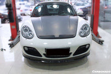 Load image into Gallery viewer, 2009-2012 Porsche Cayman 987 EM Style Carbon Fiber Front Lip - Carbonado Aero