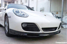 Load image into Gallery viewer, 2009-2012 Porsche Cayman 987 EM Style Carbon Fiber Front Lip - Carbonado Aero