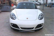 Load image into Gallery viewer, 2009-2012 Porsche Cayman 987 EM Style Carbon Fiber Front Lip - Carbonado Aero
