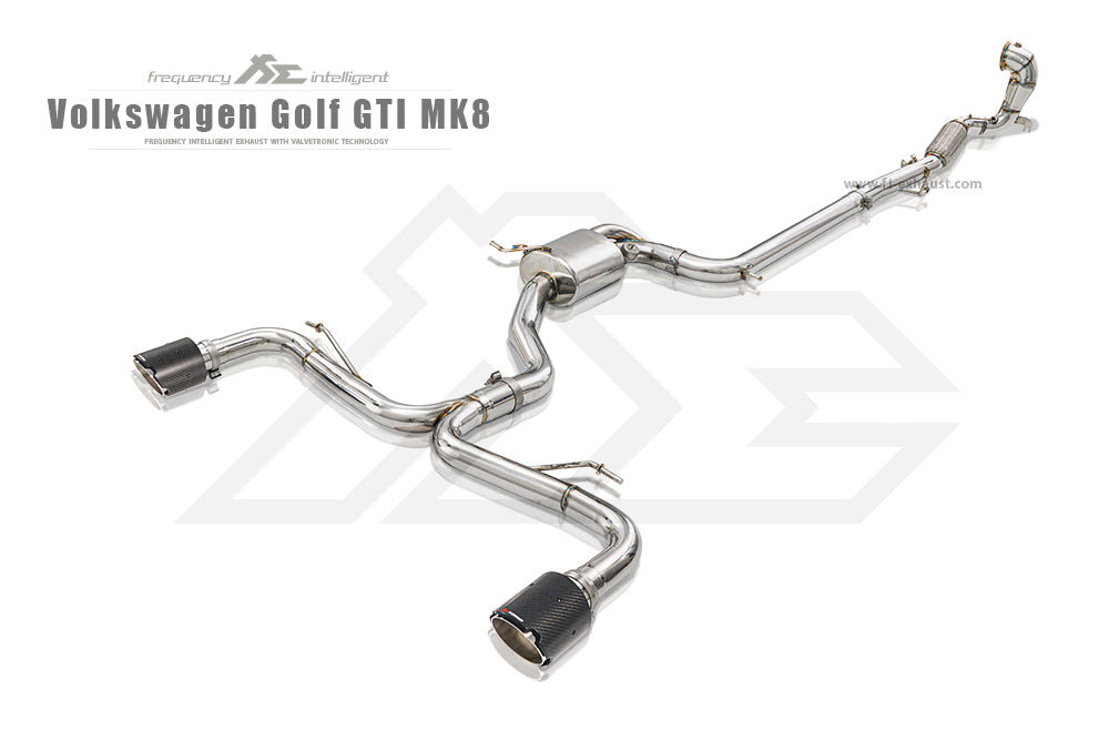 Valvetronic Exhaust System for Volkswagen MK8 Golf R | 2022+