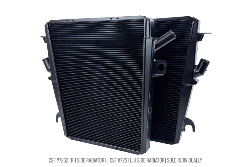 CSF 09-15 Ferrari 458 High Performance All Aluminum Radiator - Left