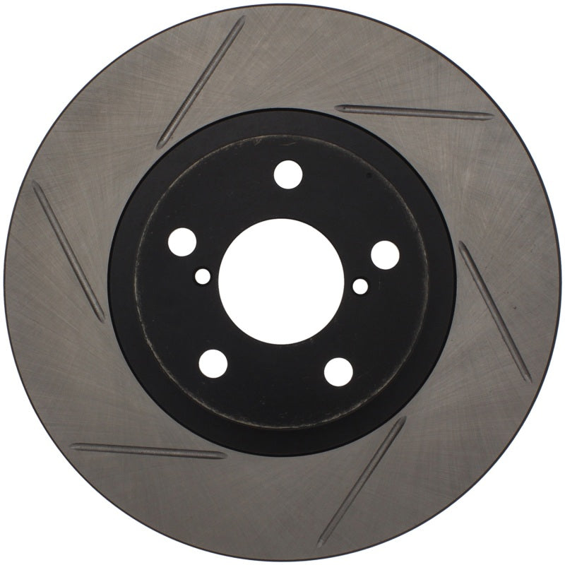 StopTech Power Slot 00-05 Legacy / 7/98-08 Impreza Front Right SportStop Slotted Rotor