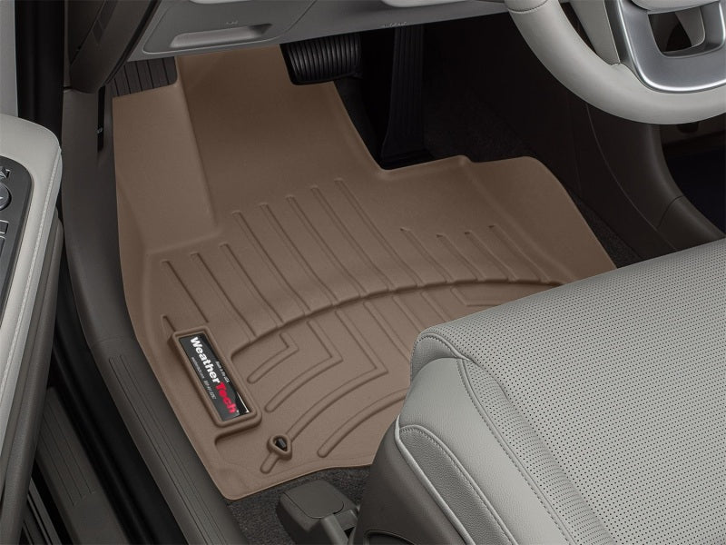 WeatherTech 2026 Hyundai Palisade 1st Row Front FloorLiner - Tan