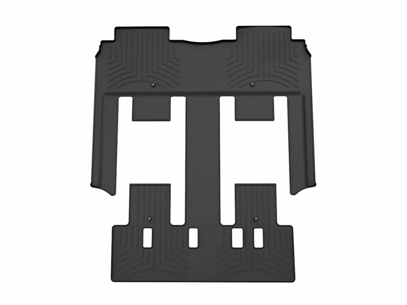 WeatherTech 25-26 Hyundai Carnival Hybrid 2nd & 3rd Row Rear FloorLiner - Black