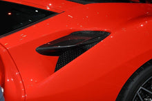 Load image into Gallery viewer, 2019-2024 Ferrari F8 OEM Style Dry Carbon Fiber Side Air Intake Fins Flaps Wings