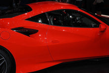 Load image into Gallery viewer, 2019-2024 Ferrari F8 OEM Style Dry Carbon Fiber Side Air Intake Fins Flaps Wings