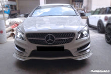 Load image into Gallery viewer, 2014-2016 Mercedes Benz W117 CLA Sport / CLA45 AMG PA Style Front Bumper Insert - Carbonado