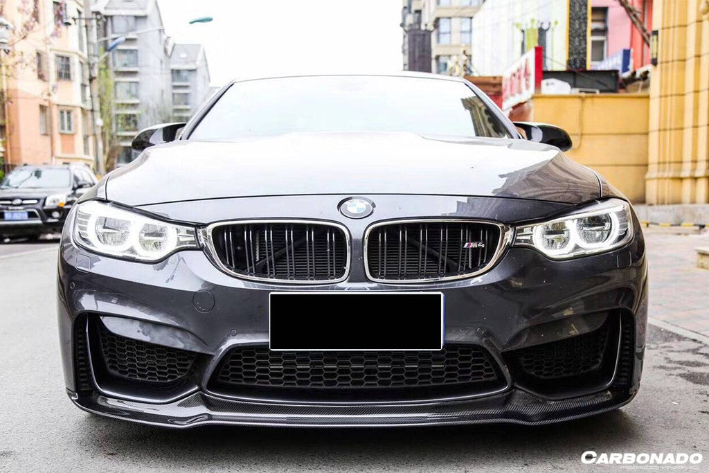 2014-2020 BMW M3 F80 M4 F82 VRS Style Carbon Fiber Front Lip - Carbonado