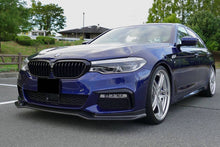 Load image into Gallery viewer, 2017-2019 BMW 5 Series G30 G38 M-TECH ECC Style Carbon Fiber Front Lip - Carbonado