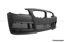Load image into Gallery viewer, 2011-2016 BMW F10 F18 5 Series HM Style Front Bumper - Carbonado Aero