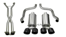 Load image into Gallery viewer, Corsa 09-13 Chevy Corvette 6.2L V8 2.5in Sport Cat-Back Dual Rear Exit w/Twin 4.0in Pol Pro-Ser Tips