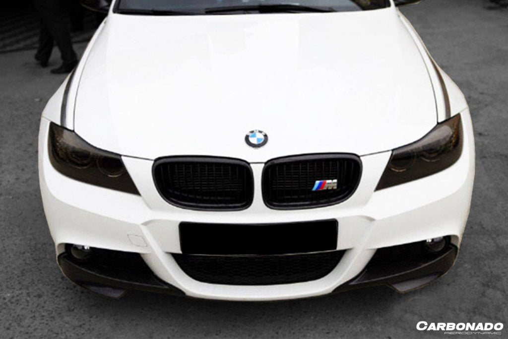 2008-2012 BMW M3 E90/E92/E93 MP Style Carbon Fiber Lip Splitters - Carbonado Aero