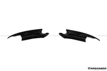 Load image into Gallery viewer, 2008-2012 BMW M3 E90/E92/E93 MP Style Carbon Fiber Lip Splitters - Carbonado Aero