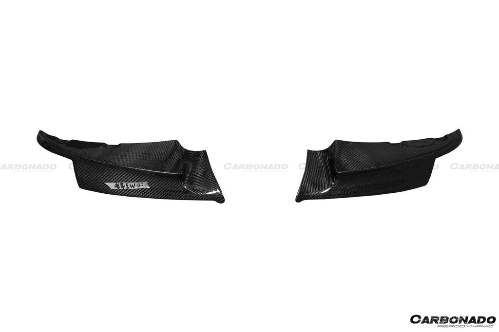 2008-2012 BMW M3 E90/E92/E93 MP Style Carbon Fiber Lip Splitters - Carbonado Aero