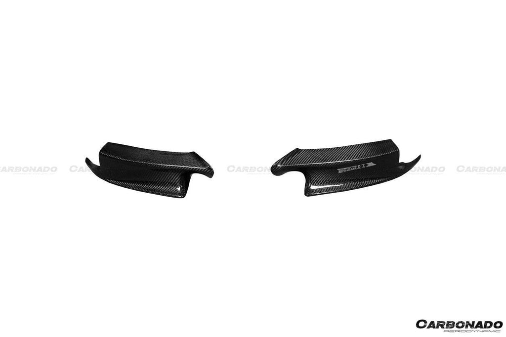 2008-2012 BMW M3 E90/E92/E93 MP Style Carbon Fiber Lip Splitters - Carbonado Aero